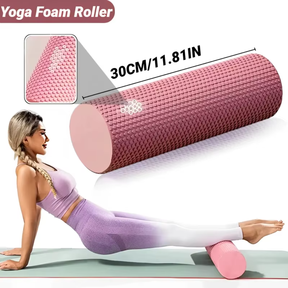 EVA Foam Yoga Roller for Pilates and Home Workouts