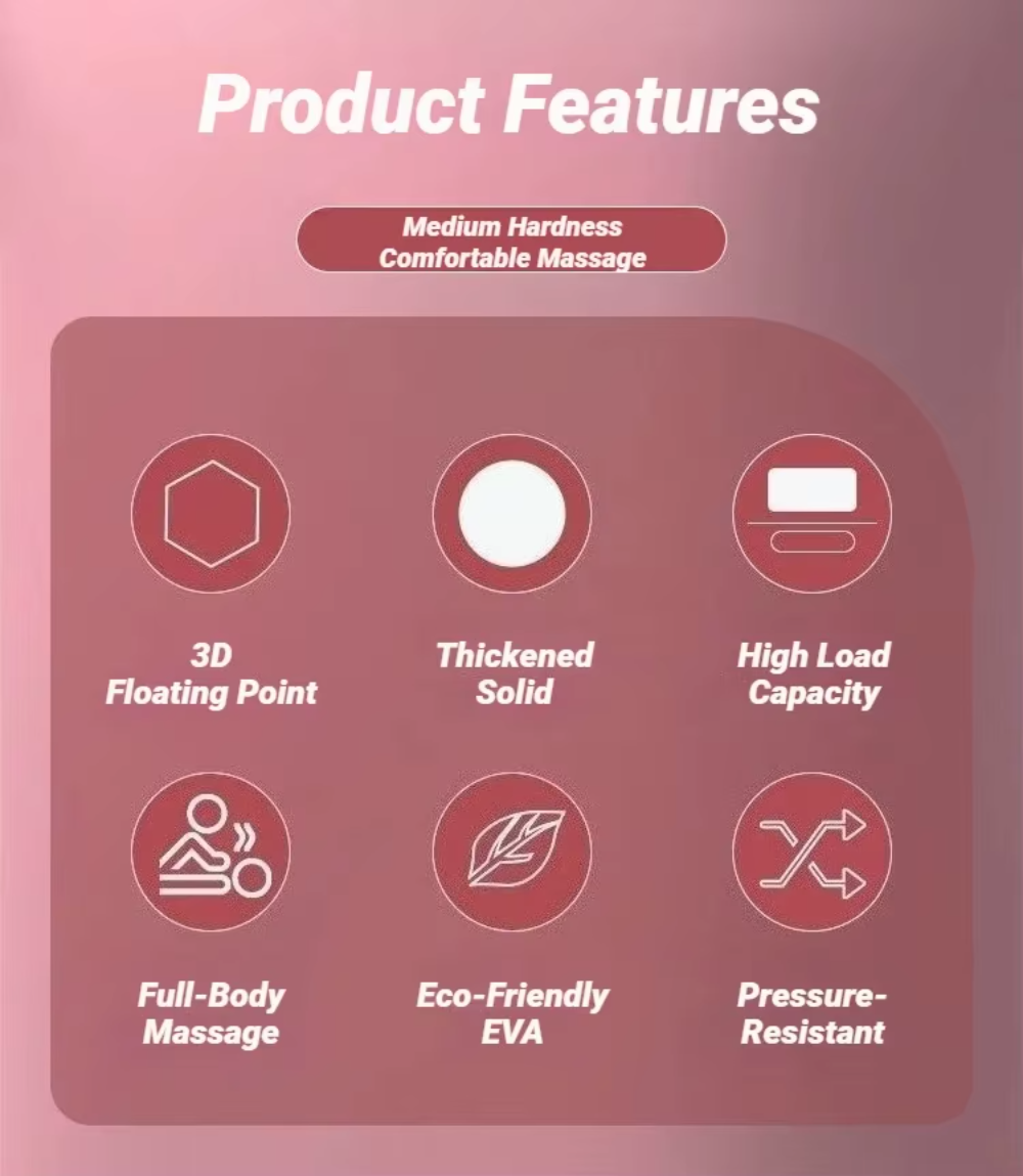 EVA Foam Yoga Roller for Pilates and Home Workouts