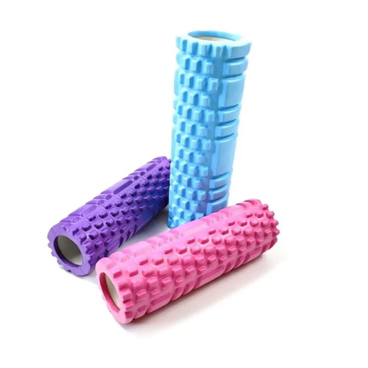 Hollow Foam Yoga Roller for Muscle Massage and recovery - 1pc
