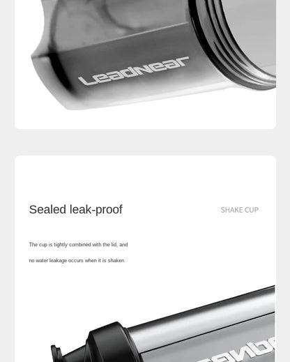 500ML Portable Protein Shaker Bottle - Leak-Proof Gym Shaker Cup for Fitness & Training